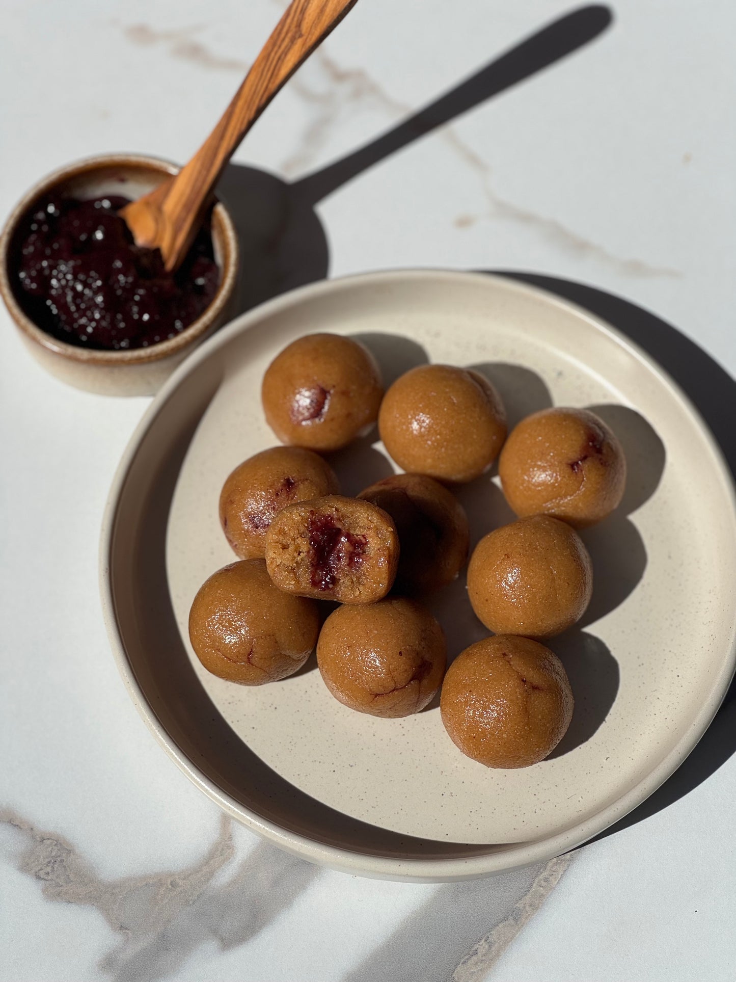 Peanut Butter & Jelly Balls