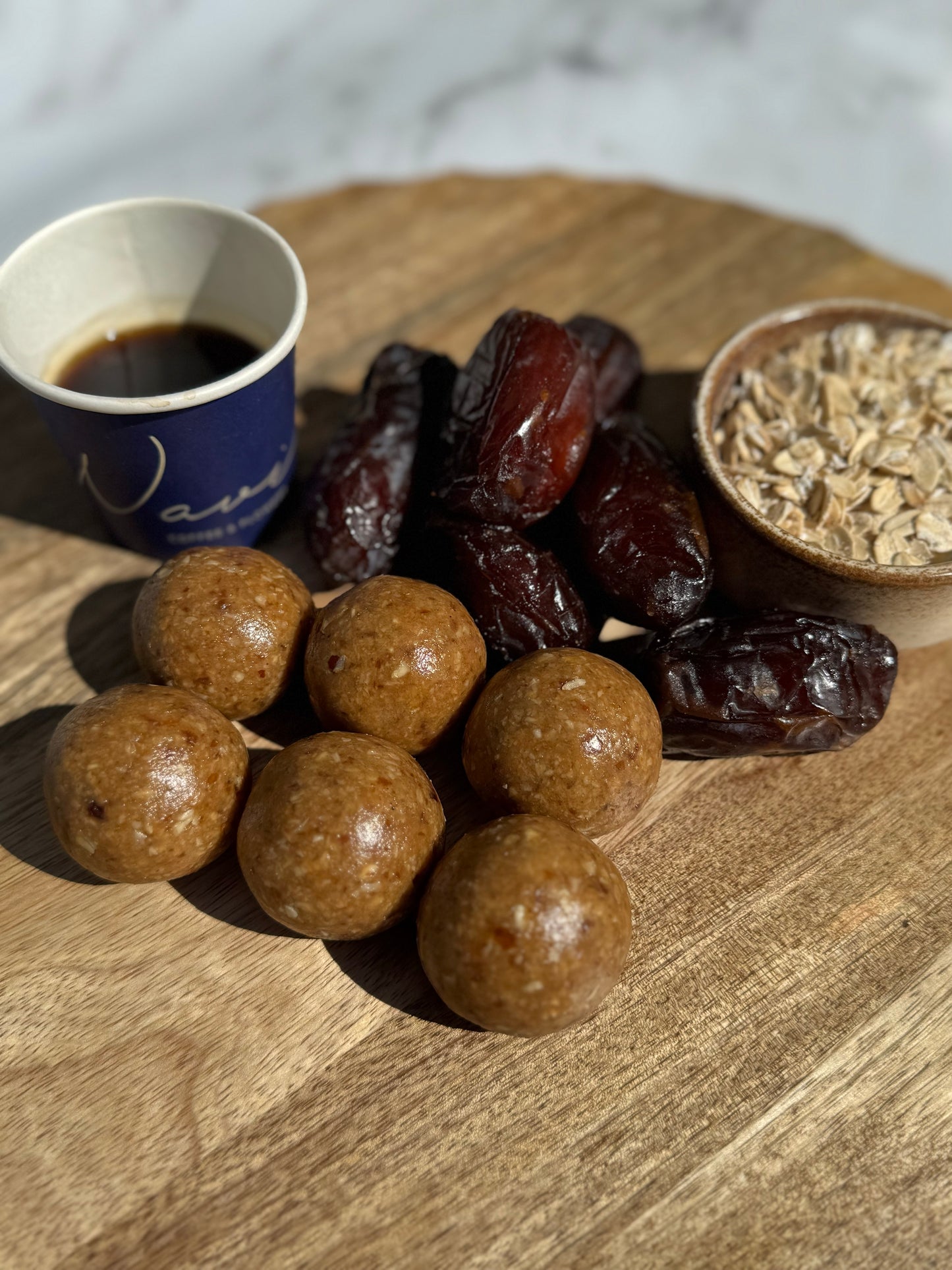 Oatmeal Date Balls